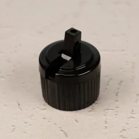 20-410 Black Spout Style Turret Cap