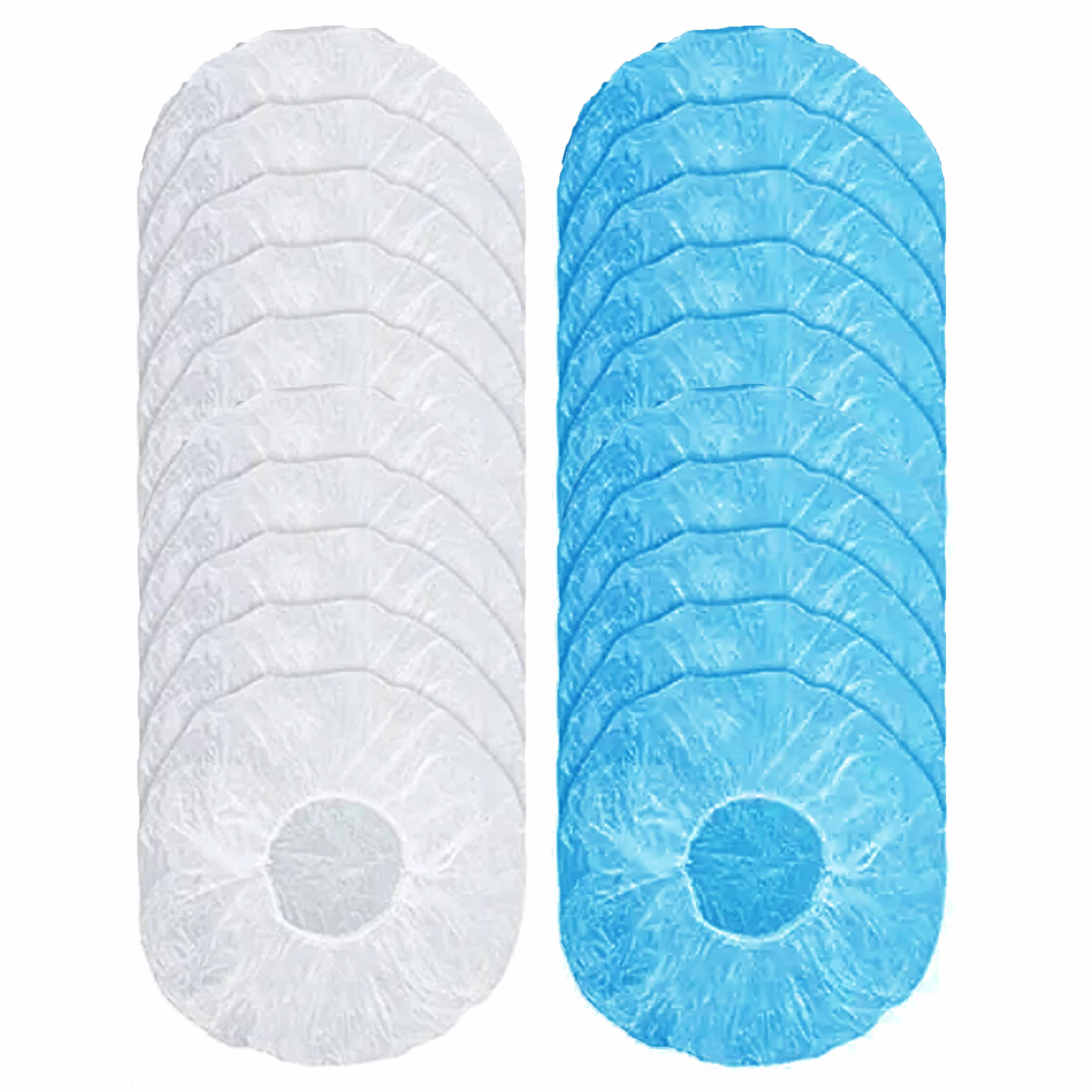 20 Disposable Shower Cap Portable Bathing Caps Bath Hat Waterproof Elastic Band