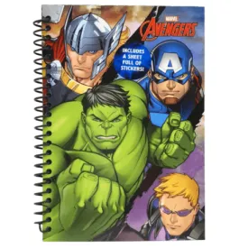 A5 Avengers Soft Cover Notebook