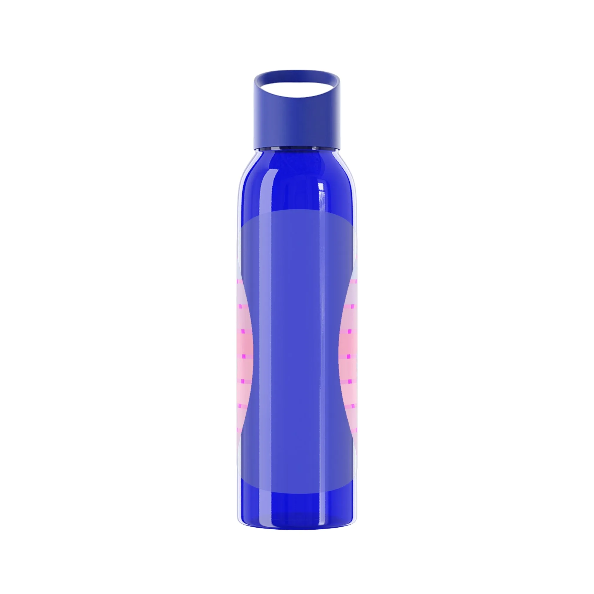Aesthetic Happy Spirit Happy Life Water Bottle,  Aesthetic Pink, Smile Face, Trendy Tumblr Bottle, Happy Mind Tumbler, BPA Free Smile Bottle