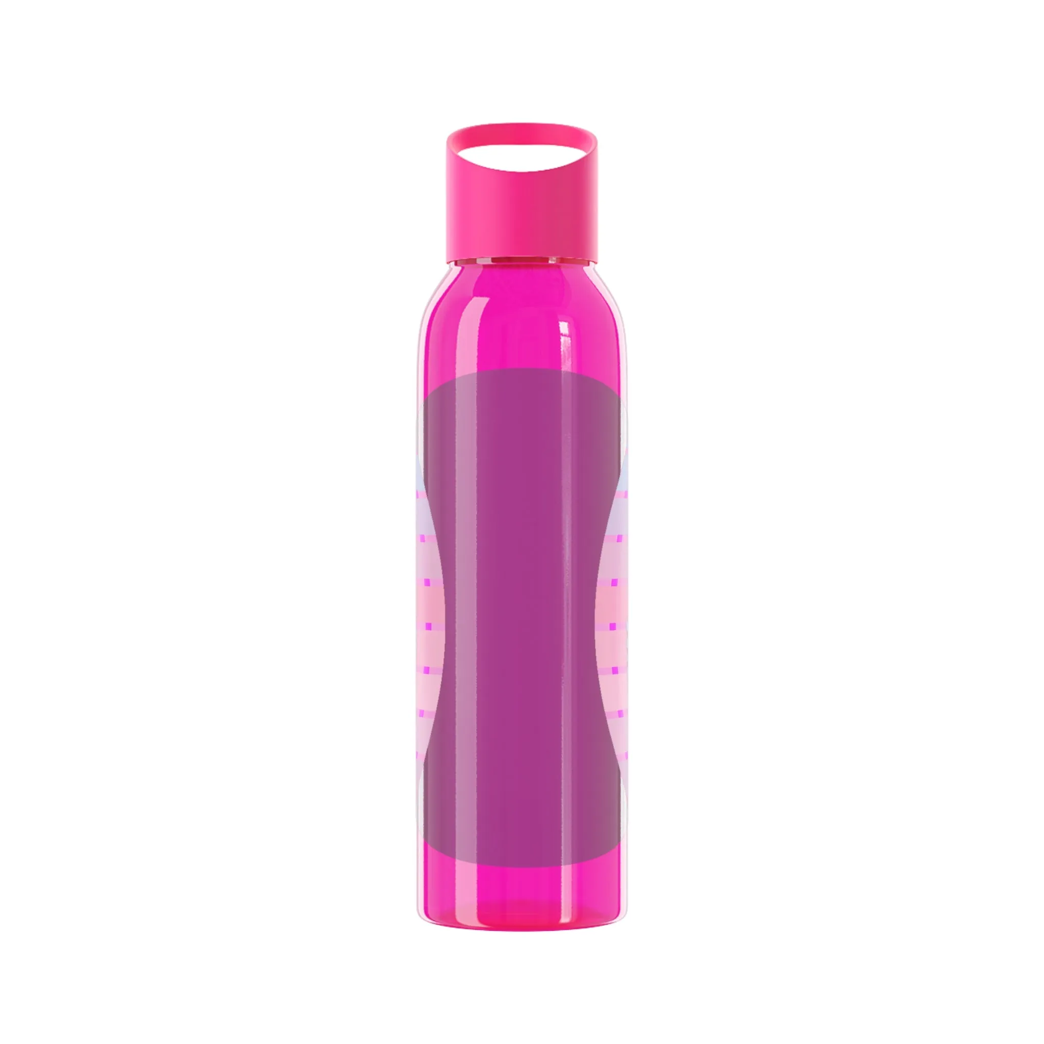 Aesthetic Happy Spirit Happy Life Water Bottle,  Aesthetic Pink, Smile Face, Trendy Tumblr Bottle, Happy Mind Tumbler, BPA Free Smile Bottle
