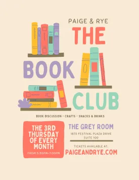 Book Club at Paige & Rye