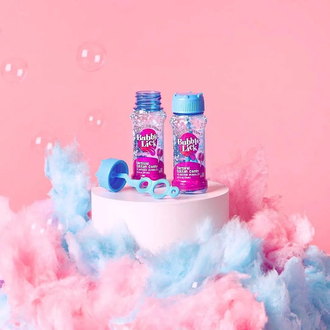 Bubblelick Cotton Candy Bubbles by Toysmith