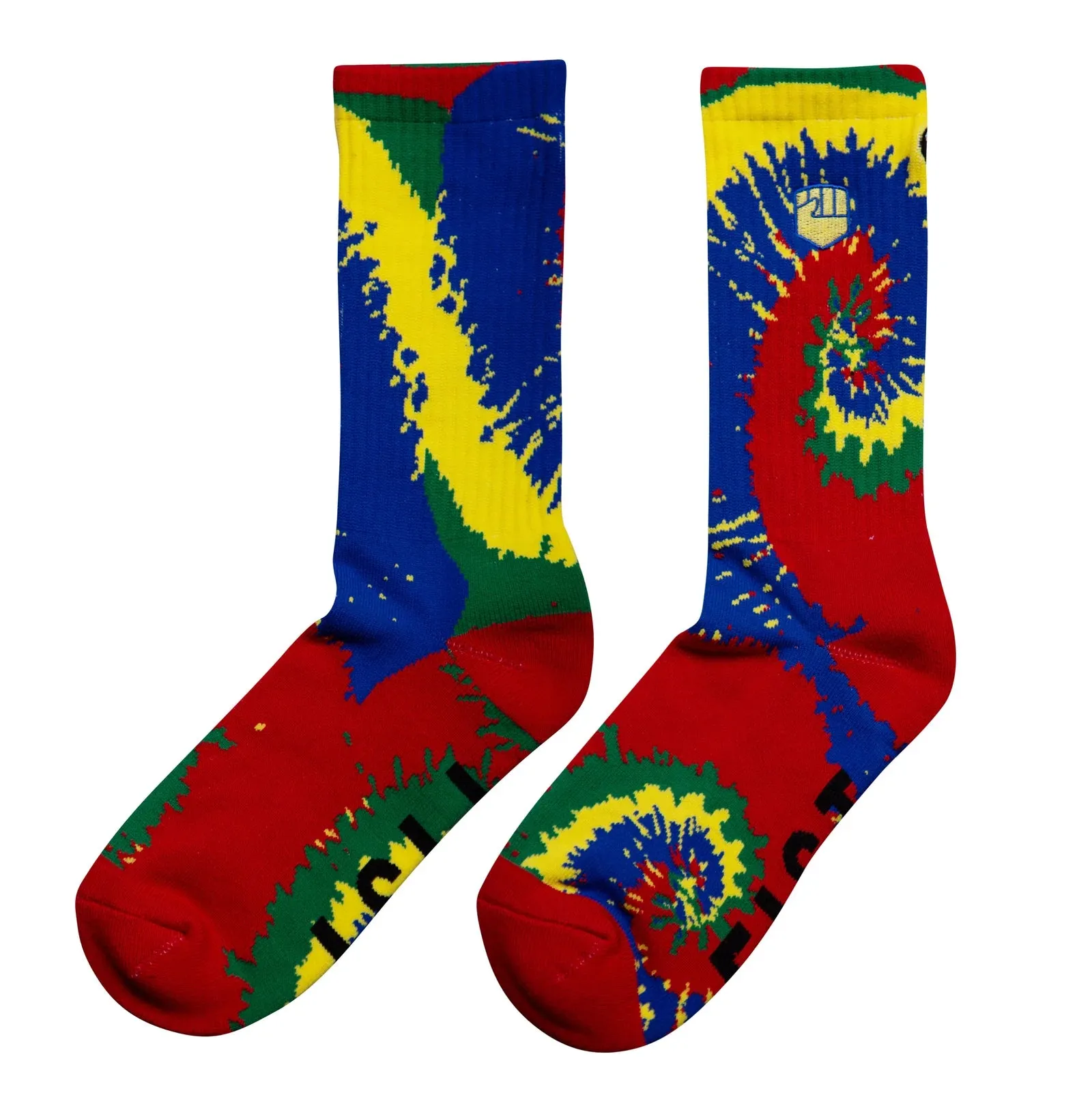 DYE TIE CREW SOCKS