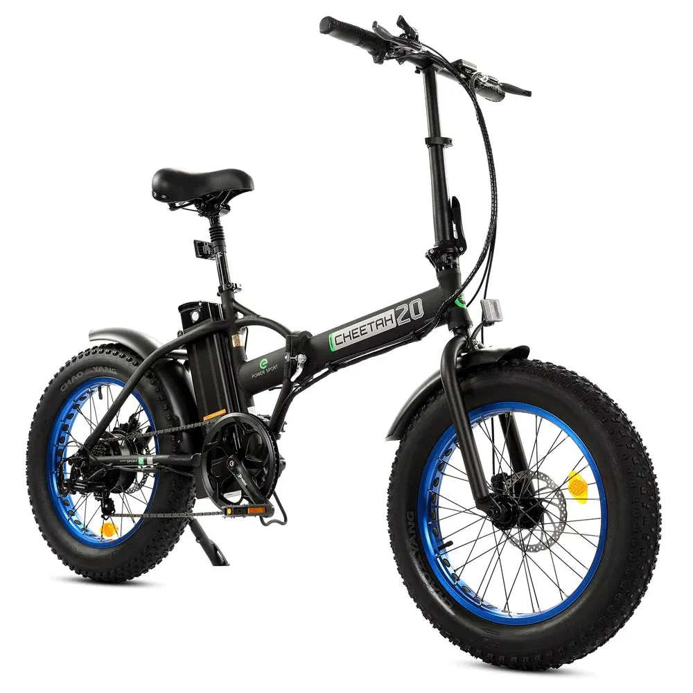 Ecotric Fat Tire 36V/12.5Ah 500W UL Certified  Folding Electric Bike