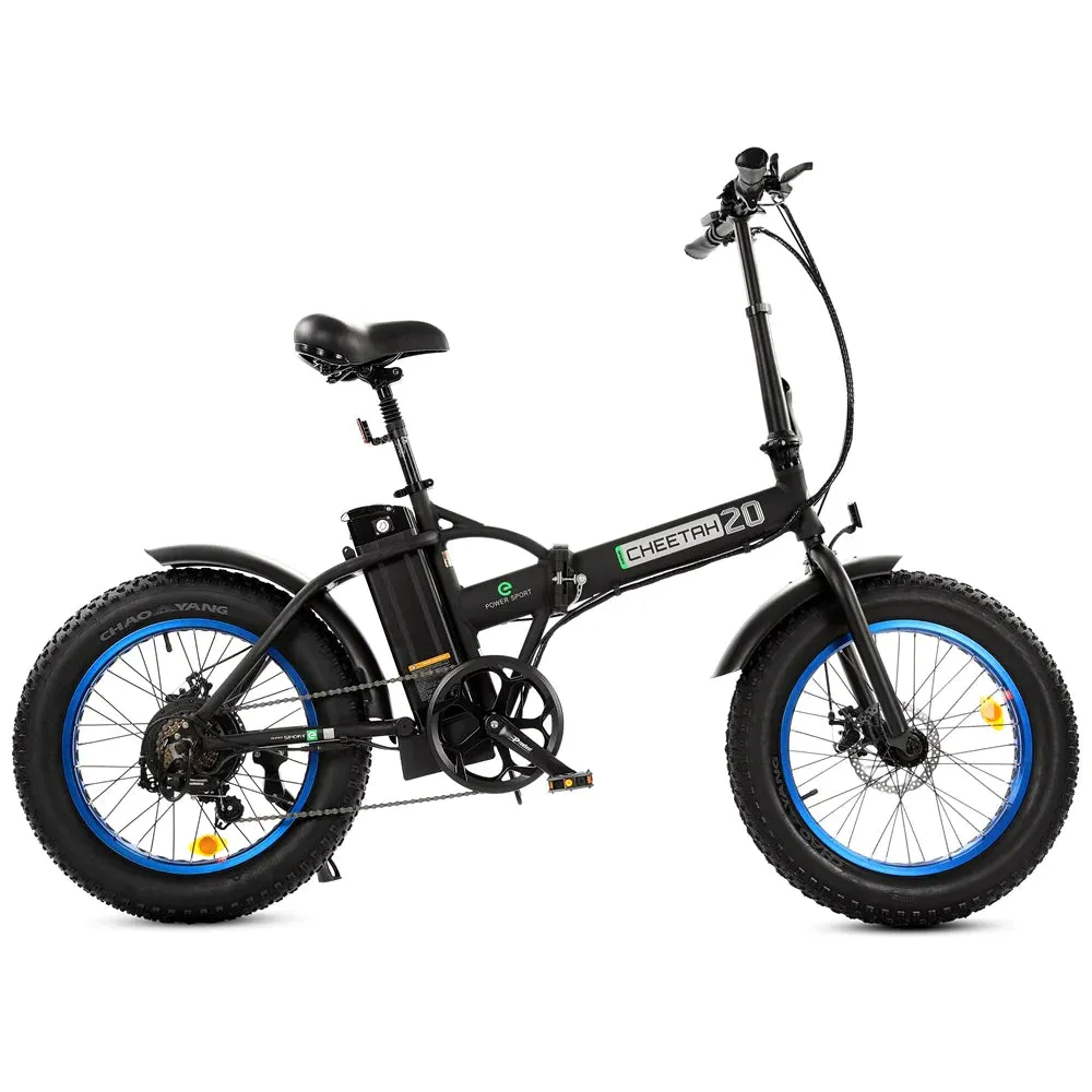 Ecotric Fat Tire 36V/12.5Ah 500W UL Certified  Folding Electric Bike