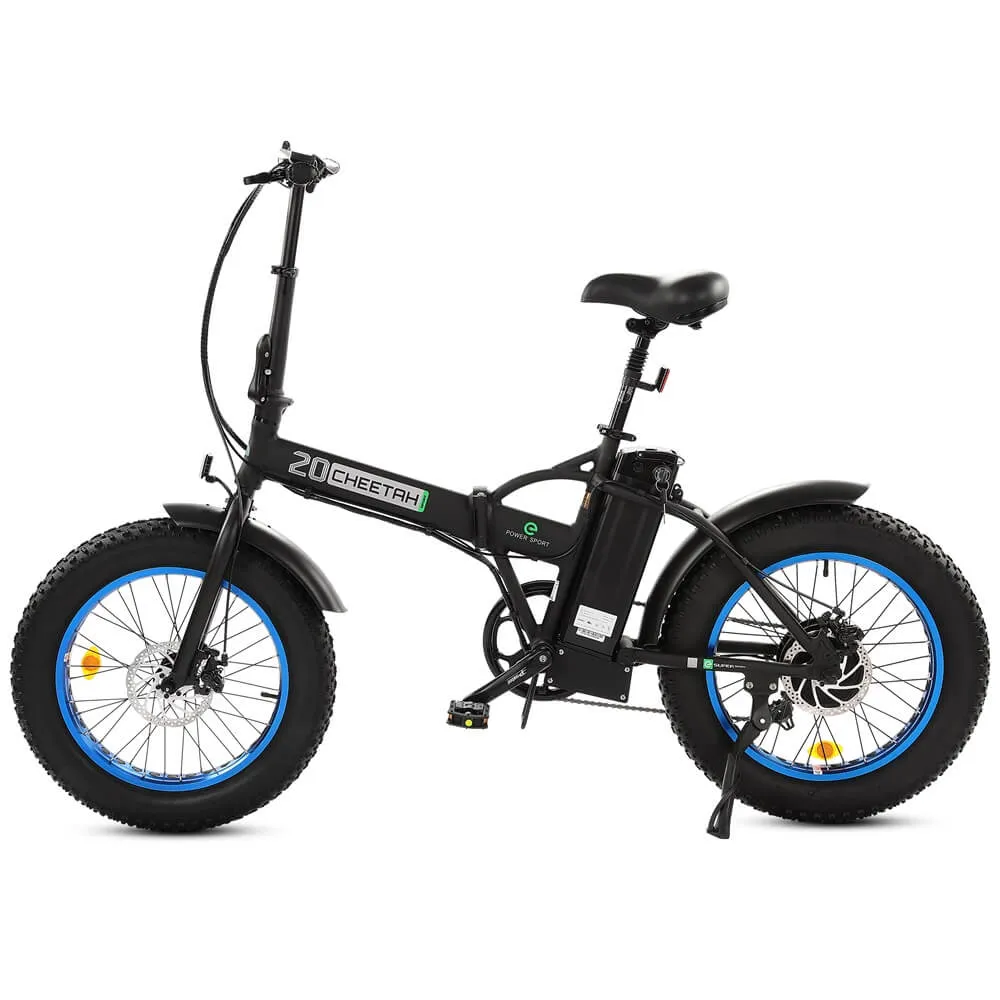 Ecotric Fat Tire 36V/12.5Ah 500W UL Certified  Folding Electric Bike