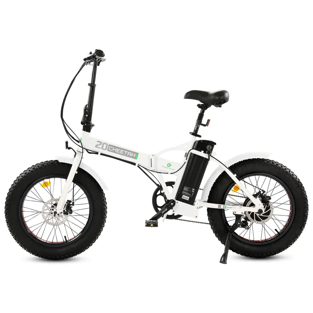 Ecotric Fat Tire 36V/12.5Ah 500W UL Certified  Folding Electric Bike