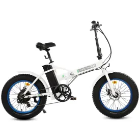 Ecotric Fat Tire 36V/12.5Ah 500W UL Certified  Folding Electric Bike