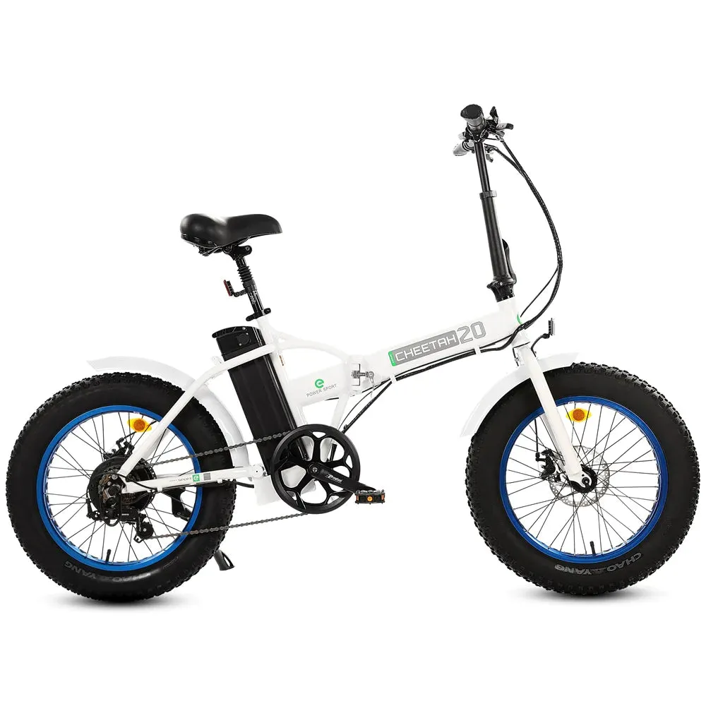 Ecotric Fat Tire 36V/12.5Ah 500W UL Certified  Folding Electric Bike
