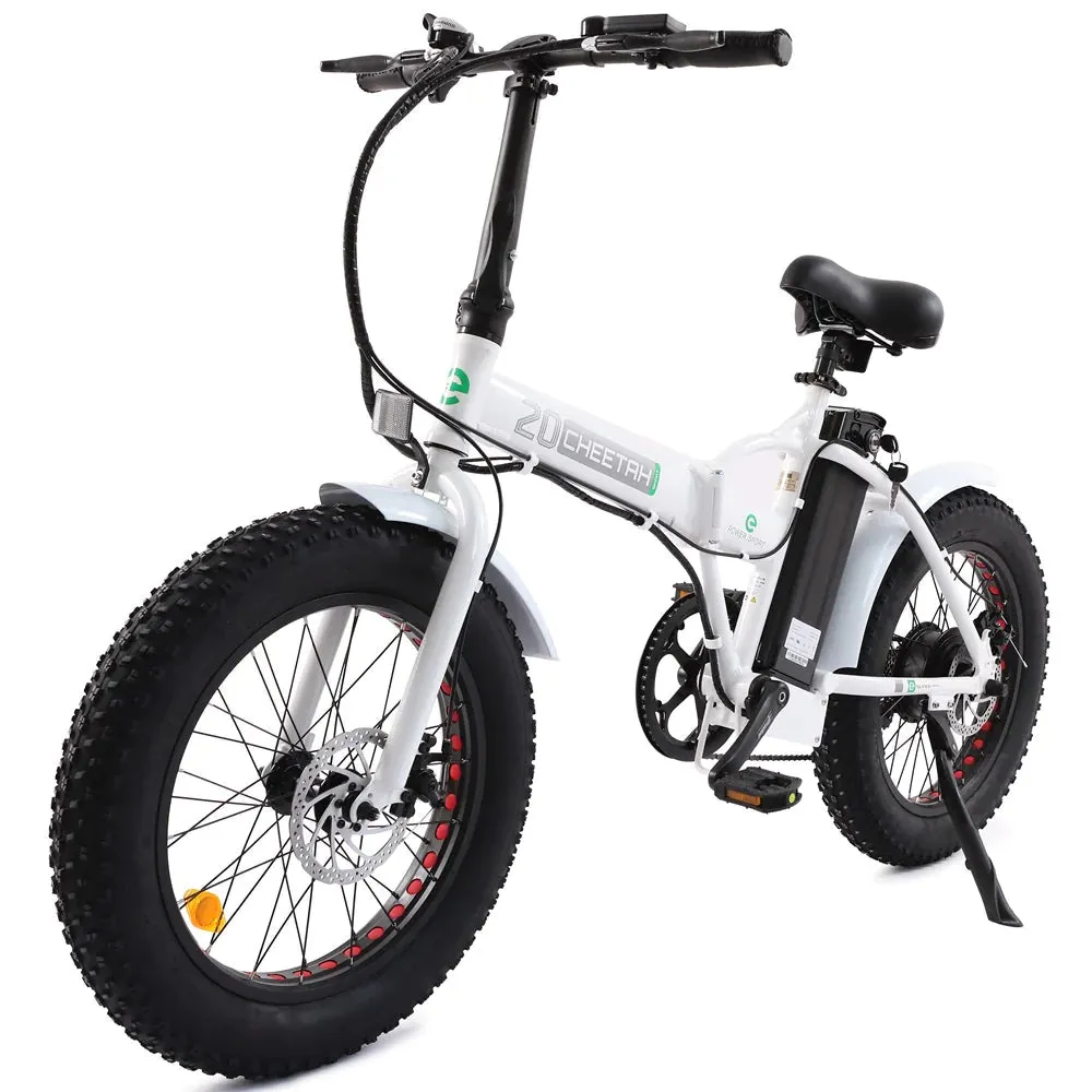 Ecotric Fat Tire 36V/12.5Ah 500W UL Certified  Folding Electric Bike