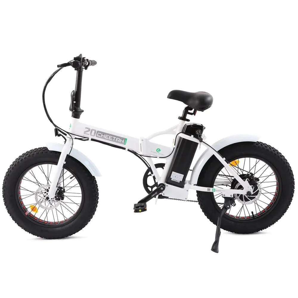 Ecotric Fat Tire 36V/12.5Ah 500W UL Certified  Folding Electric Bike