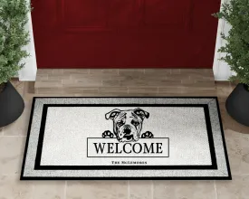 English Bulldog Dog Welcome Mat
