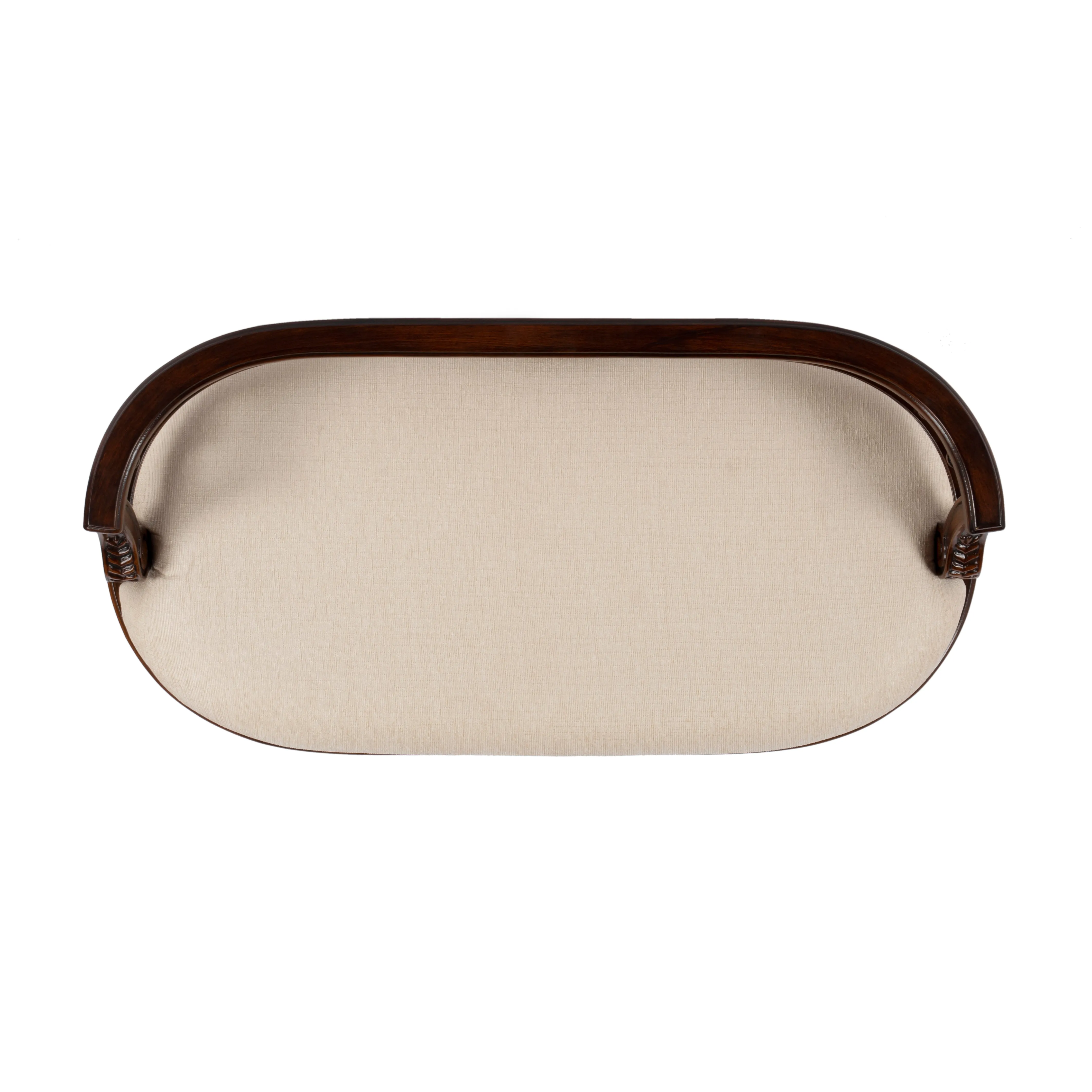 Hathaway 37" Upholstered Bench in Dark Brown  2625024