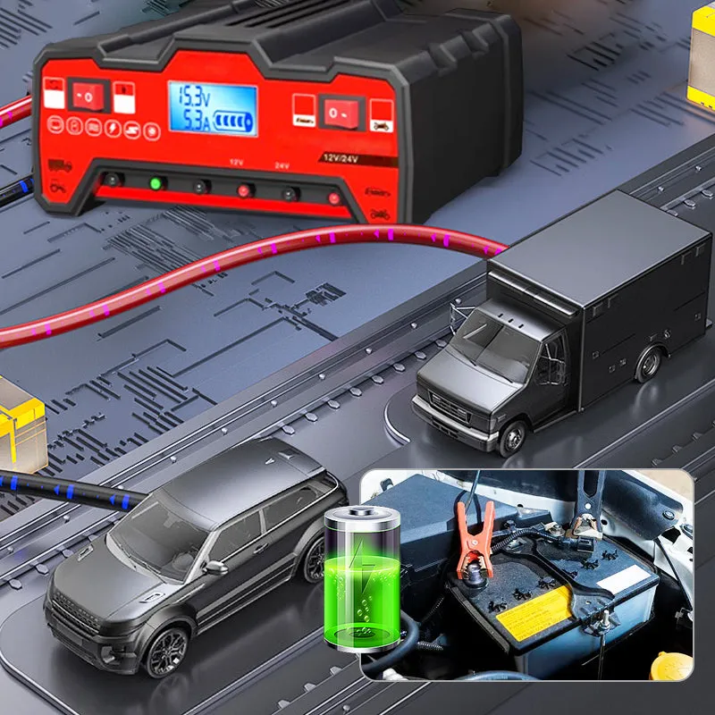 Hot Sale 50% OFFAutomotive Intelligent Pulse Repair Battery Charger
