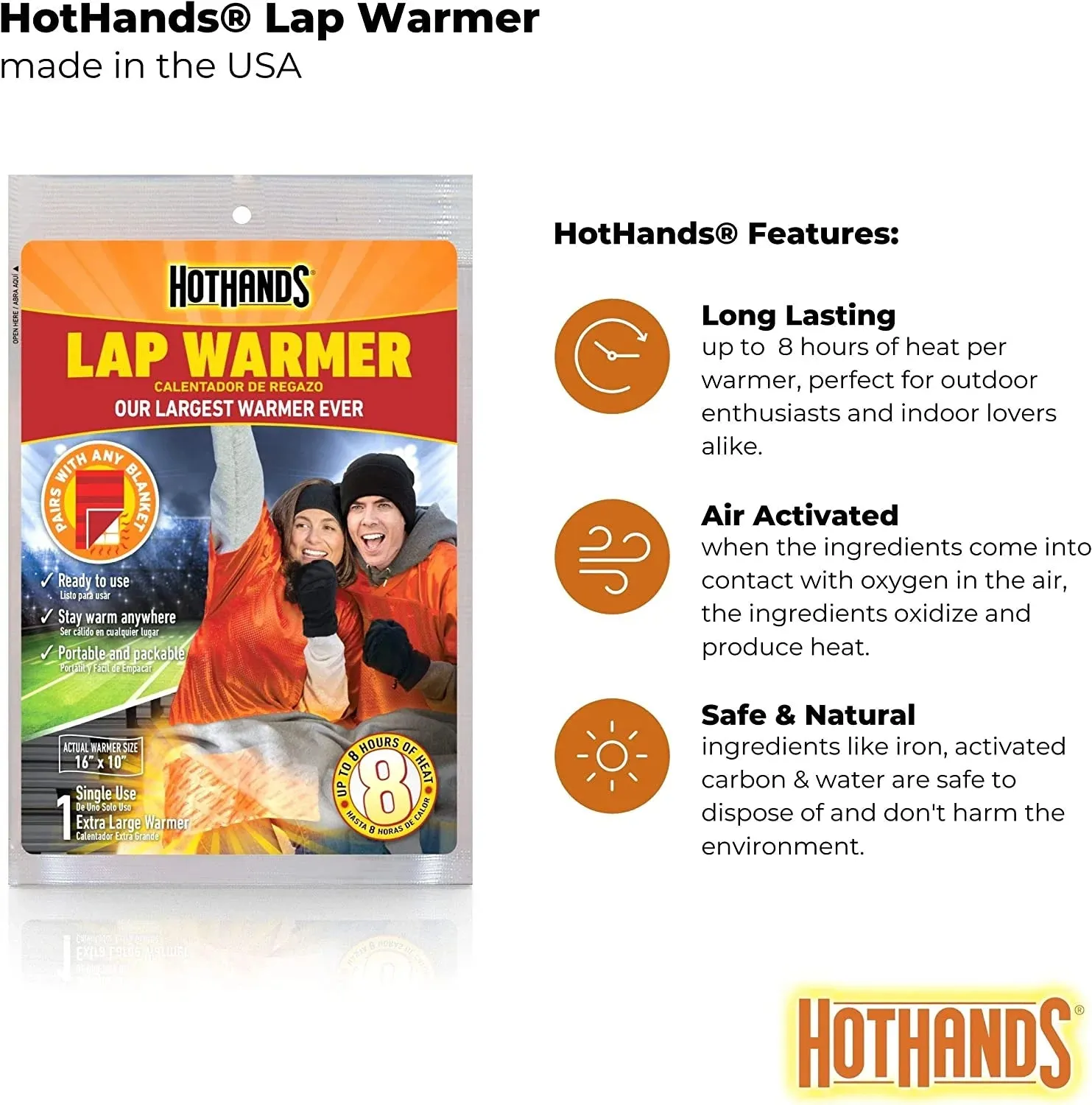 HotHands Large 16 x 10 Lap Warmer