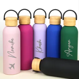 Insulated Bottle With Handle - Blue/ Green/ Black