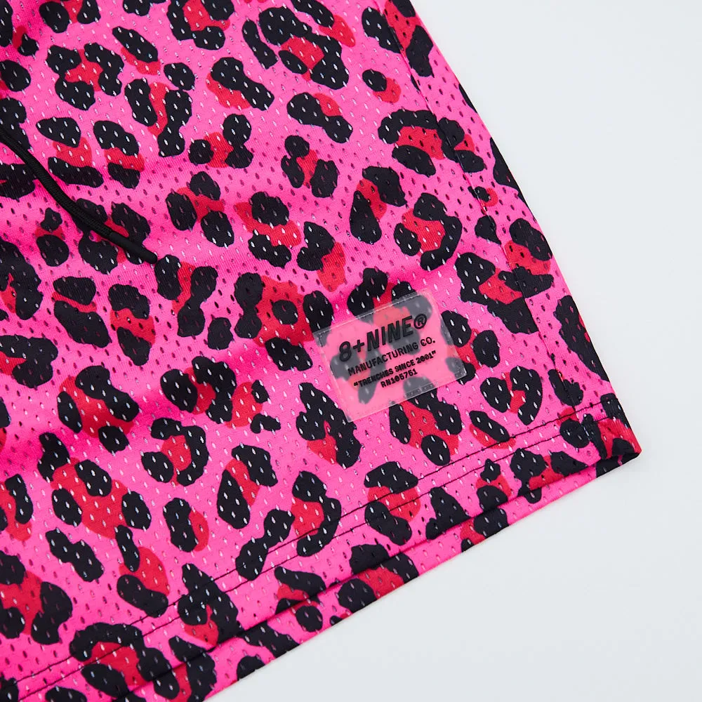 Jungle Mesh Shorts Magenta