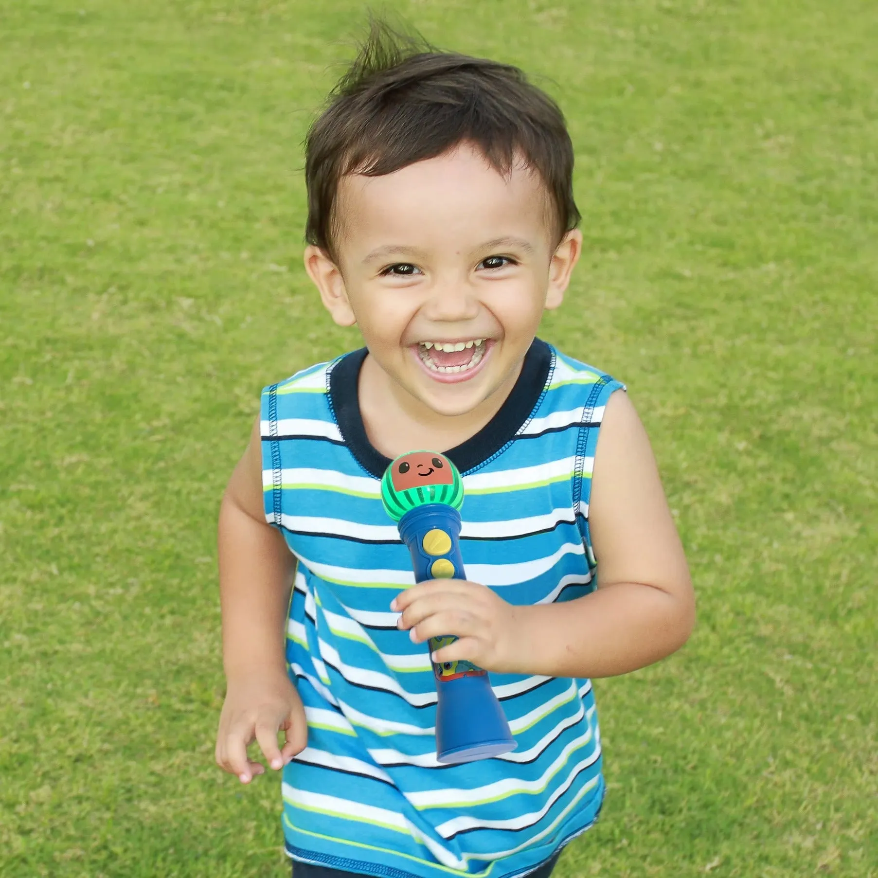 KIDdesigns CoCoMelon Sing Along Karaoke Microphone for Kids - Multi-color