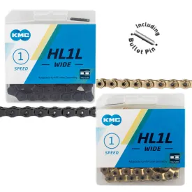 KMC HL1L Wide 1/8-inch Half Link Chain
