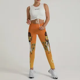 Leo Mom Zodiac Fighter Leggings