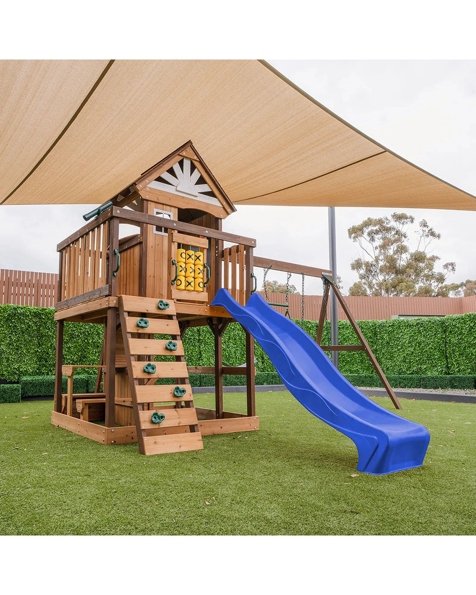 Lifespan Kids Coventry Play Centre Set with 2.2m Blue Slide
