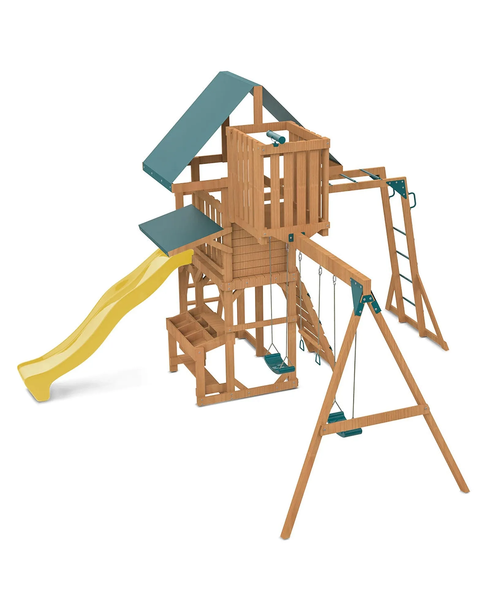 Lifespan Kids Walton Play Centre Set with 2.2m Yellow Slide