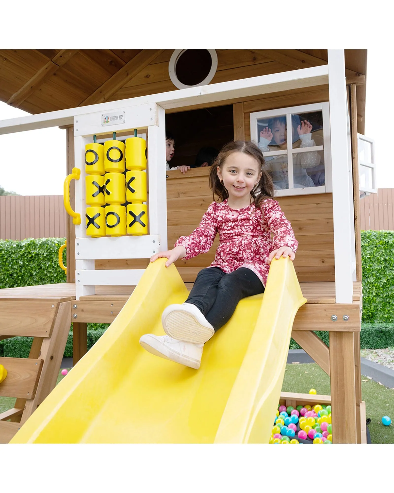 Lifespan Kids Warrigal Cubby House Yellow Slide