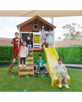 Lifespan Kids Warrigal Cubby House Yellow Slide