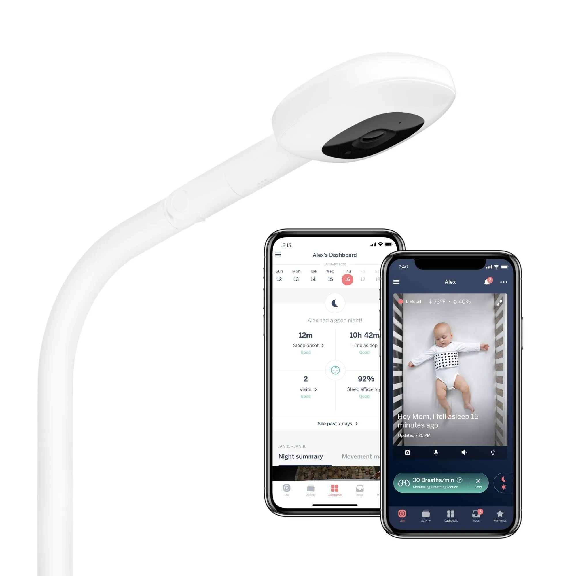 Nanit Pro Smart Baby Monitor Floor Stand