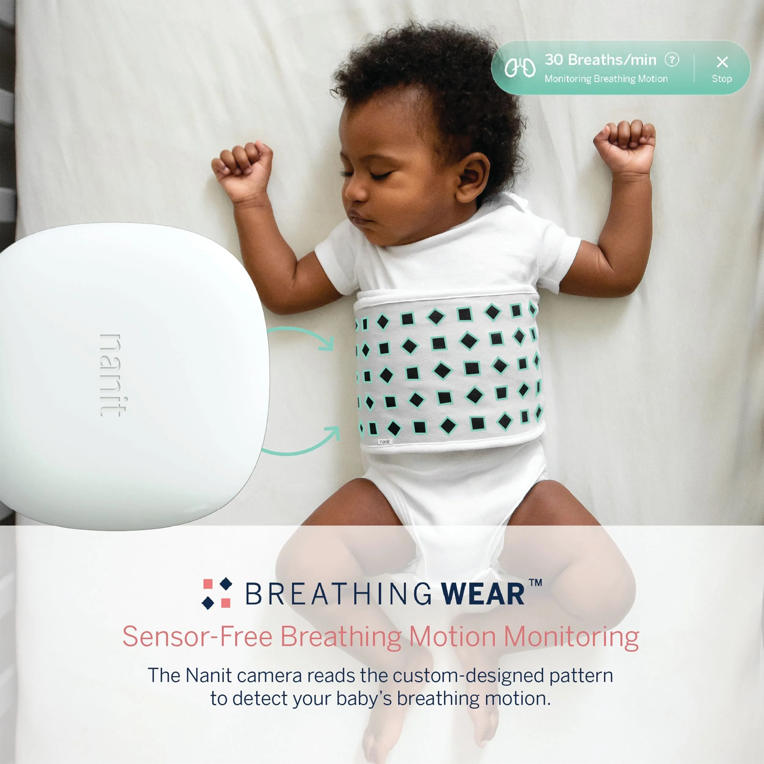 Nanit Pro Smart Baby Monitor Wall Mount