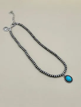 Oakley Faux Navajo Pendant Necklace