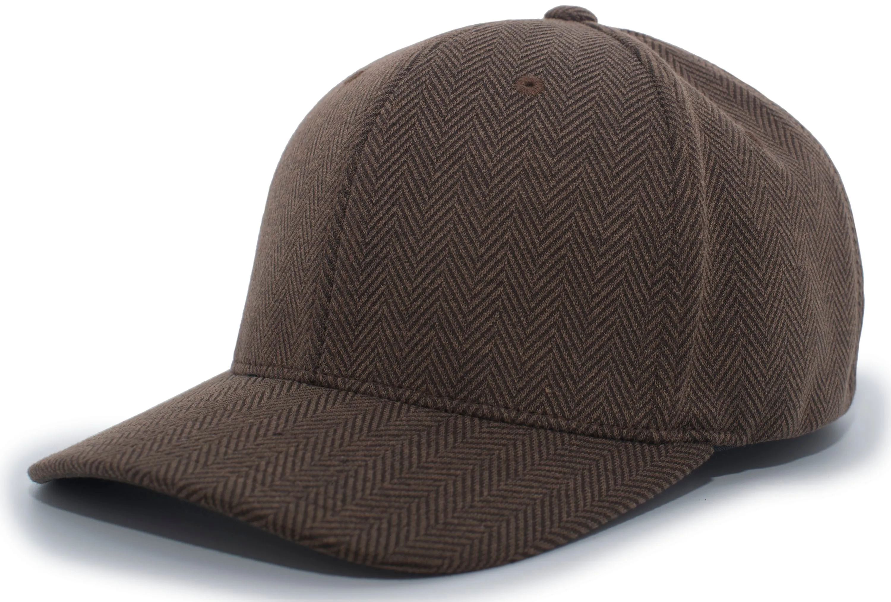 Pacific Headwear Herringbone Poly/Rayon Flexfit® Cap