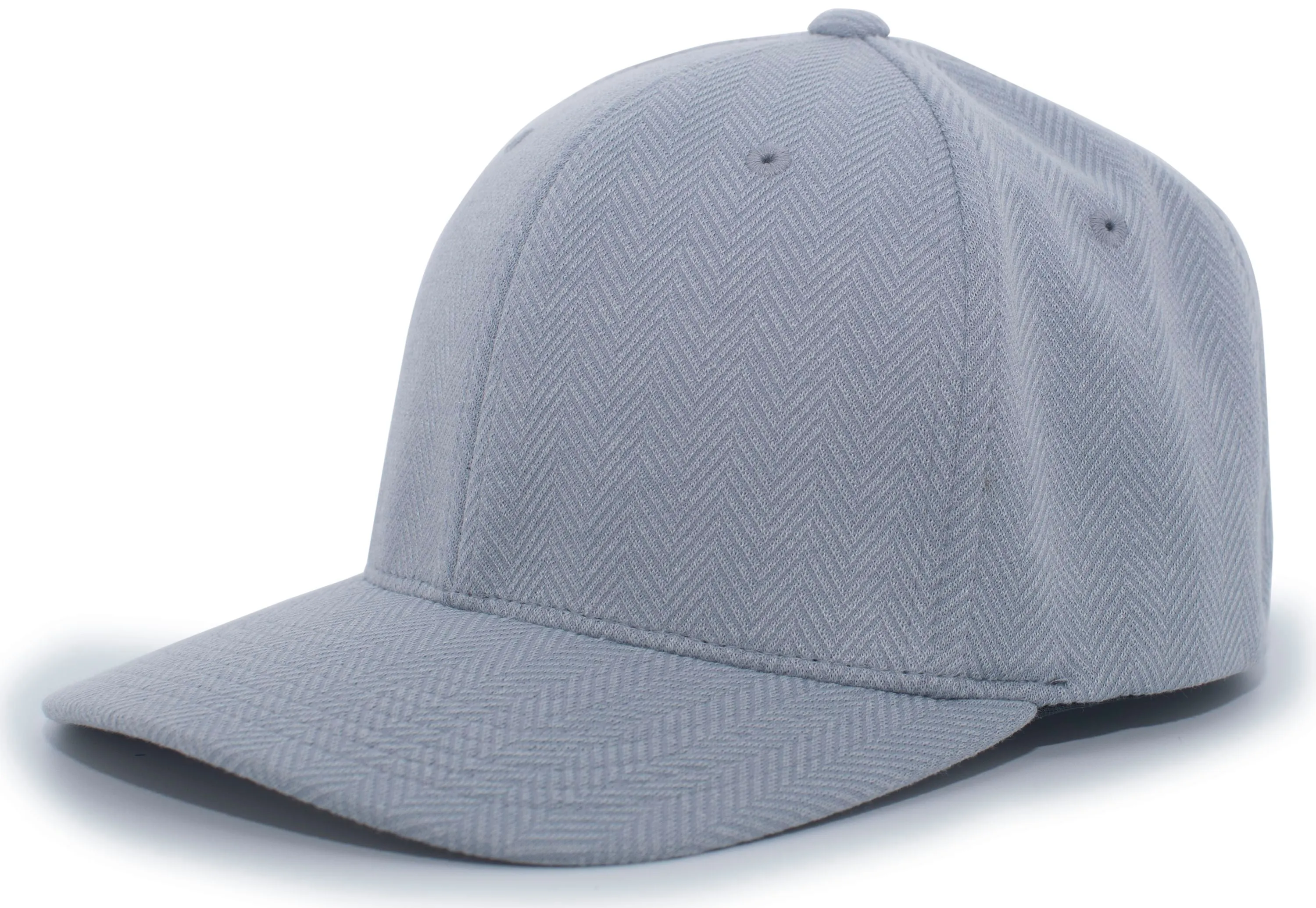 Pacific Headwear Herringbone Poly/Rayon Flexfit® Cap