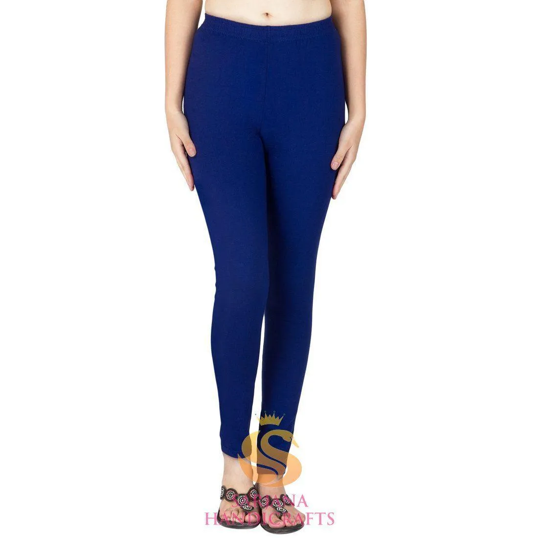 SARJANA Women Cotton Authentic Churidar Leggings Casual Yoga Pants