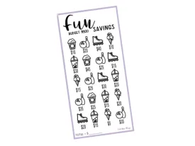 Savings Insert or Cash Envelope | Square | Fun Savings