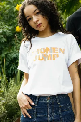 Shonen Jump White Logo Tee - White