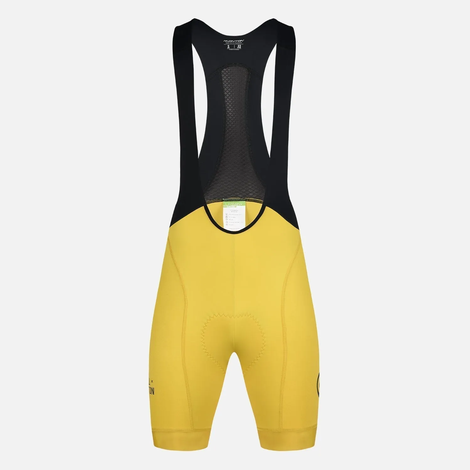 Skull Monton Cycling Bib Shorts Mens Brown