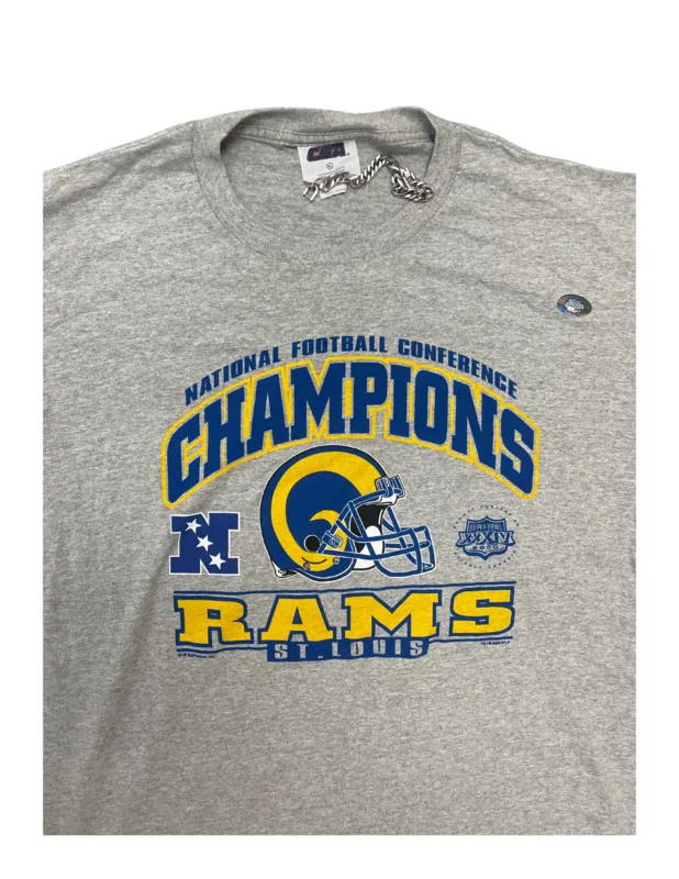 St. Louis Rams NFC Champions Tee Grey