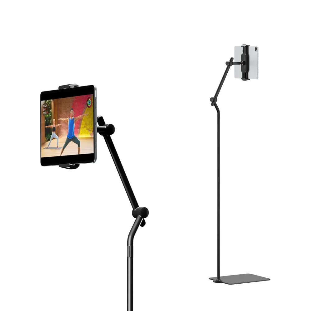 TWELVE SOUTH - HoverBar Tower Height Adjustable Up to 62.5-Inch - Black