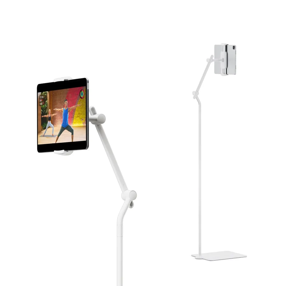TWELVE SOUTH - HoverBar Tower Height Adjustable Up to 62.5-Inch - White