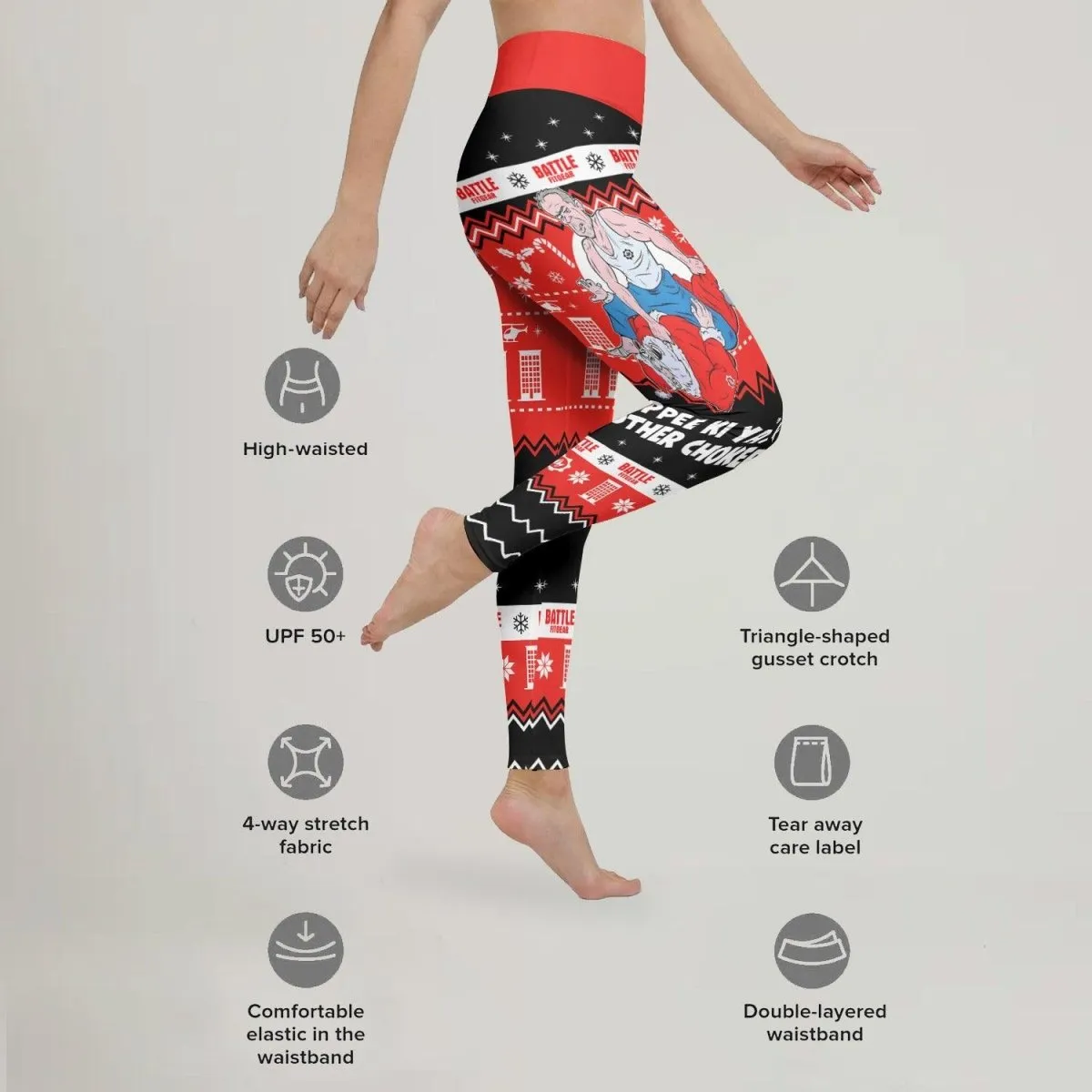 Yippe Ki-Yay Mother Choker Leggings