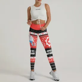 Yippe Ki-Yay Mother Choker Leggings