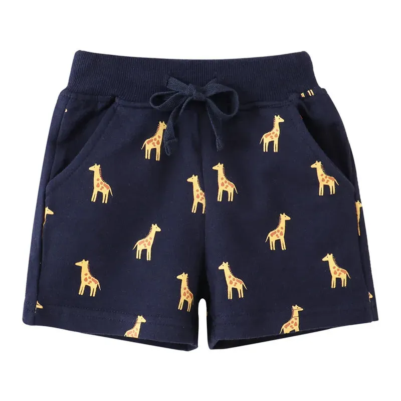 Zeebread Summer Boys Girls Shorts Drawstring Stars Print Toddler Trousers Short Pants Baby Clothes Hot Selling Kids Pant