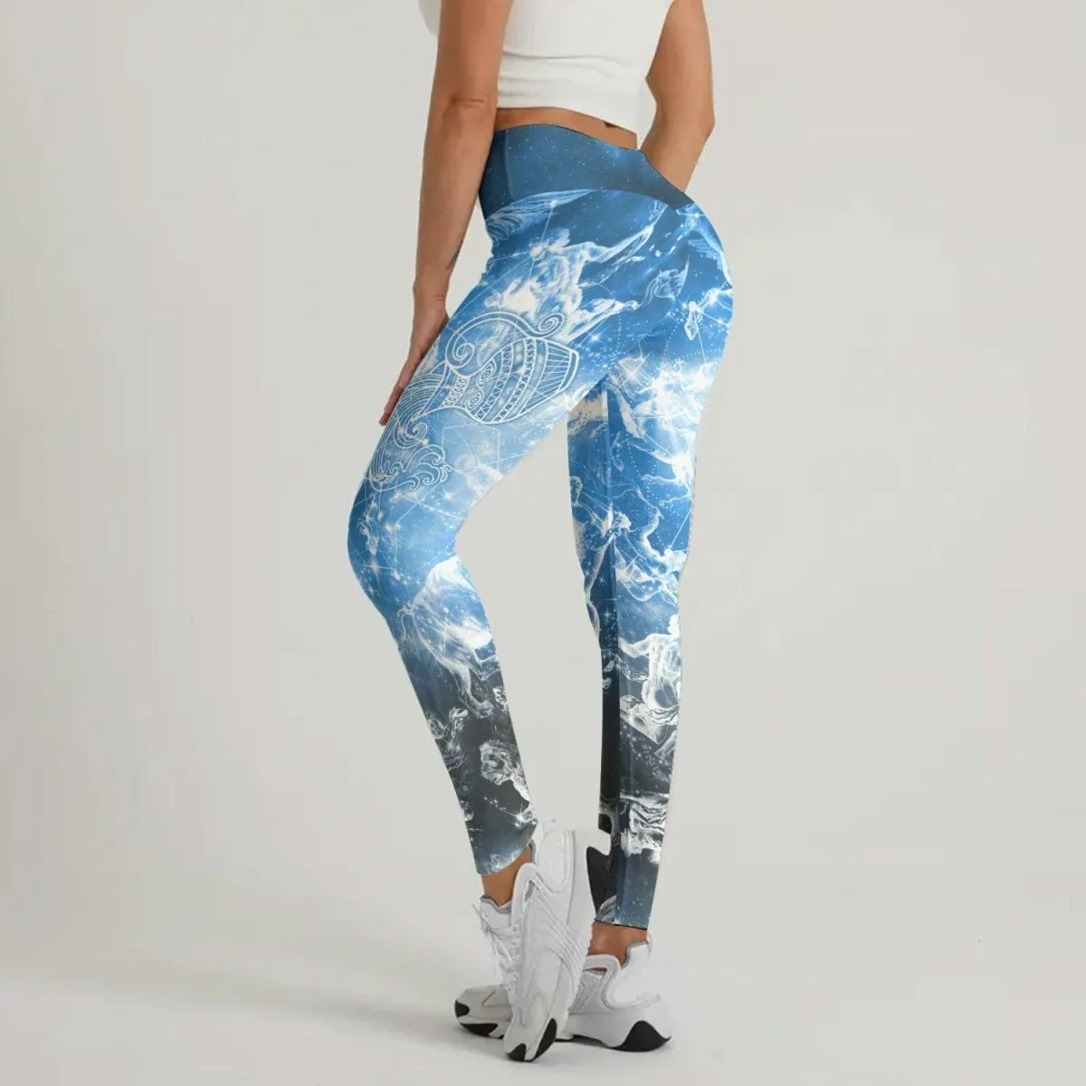 Zodiac Aquarius Leggings